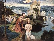 PATENIER, Joachim Baptism of Christ af Germany oil painting artist